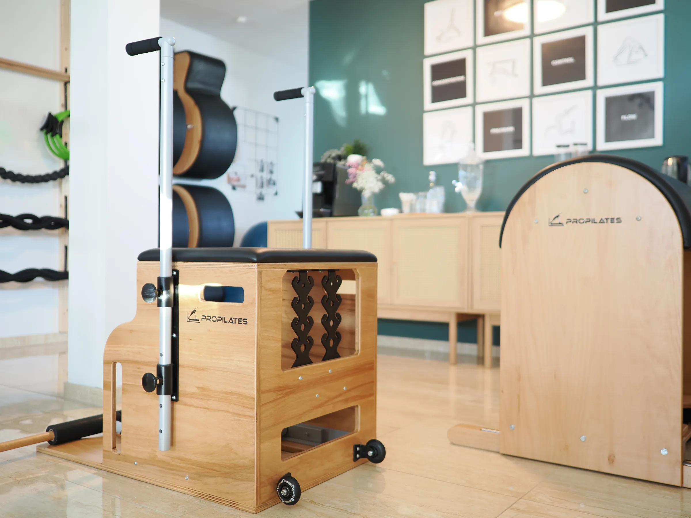 Wunda Chair im Pilates Studio